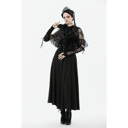 Dark in Love Capelet Bellatrix Lace Ruffle UK 10-22 - QHA UK