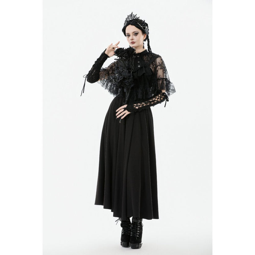 Dark in Love Capelet Bellatrix Lace Ruffle UK 10-22 - QHA UK