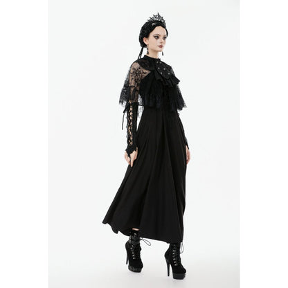 Dark in Love Capelet Bellatrix Lace Ruffle UK 10-22 - QHA UK