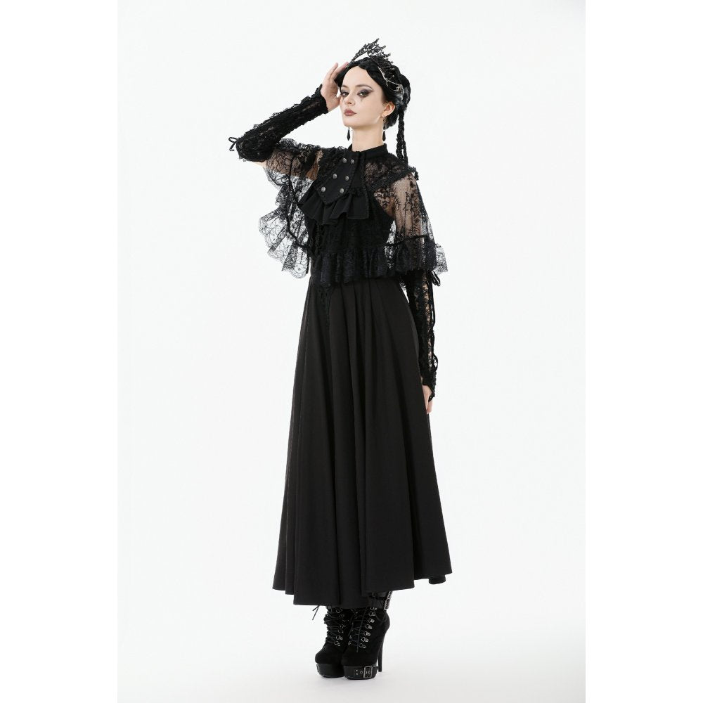 Dark in Love Capelet Bellatrix Lace Ruffle UK 10-22 - QHA UK