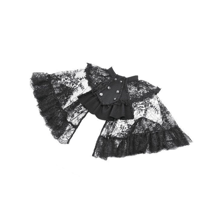 Dark in Love Capelet Bellatrix Lace Ruffle UK 10-22 - QHA UK