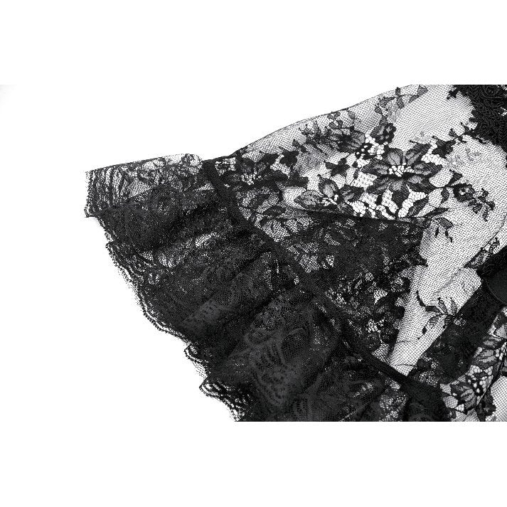 Dark in Love Capelet Bellatrix Lace Ruffle UK 10-22 - QHA UK