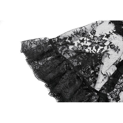 Dark in Love Capelet Bellatrix Lace Ruffle UK 10-22 - QHA UK