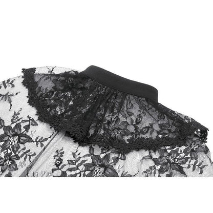 Dark in Love Capelet Bellatrix Lace Ruffle UK 10-22 - QHA UK