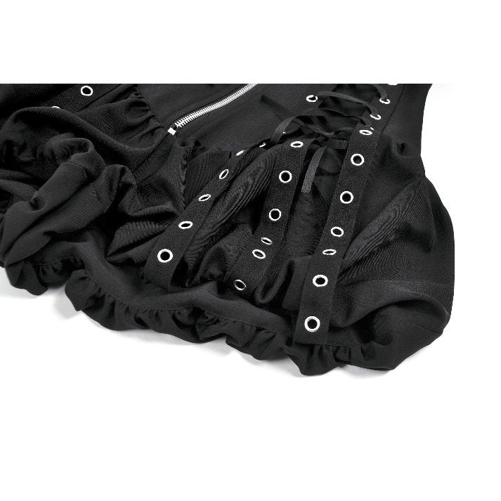 Dark in Love Women's Shorts Brynja Eyelet Balloon UK 8-18 - QHA UK