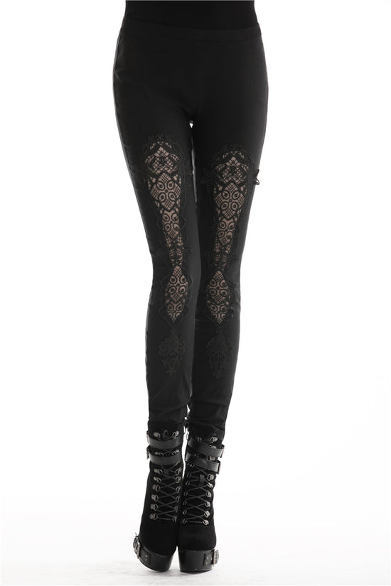 Dark in Love Women's Leggings Caelum UK 10-18 - QHA UK