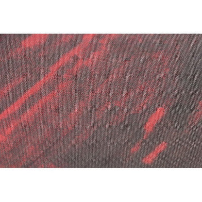 Dark in Love Top Carson Black and Red Tie-Dye Mesh Basic UK 8-18 - QHA UK