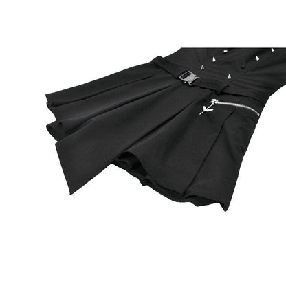 Dark in Love Dress Cassia Buckled Pleated UK 8-18 - QHA UK