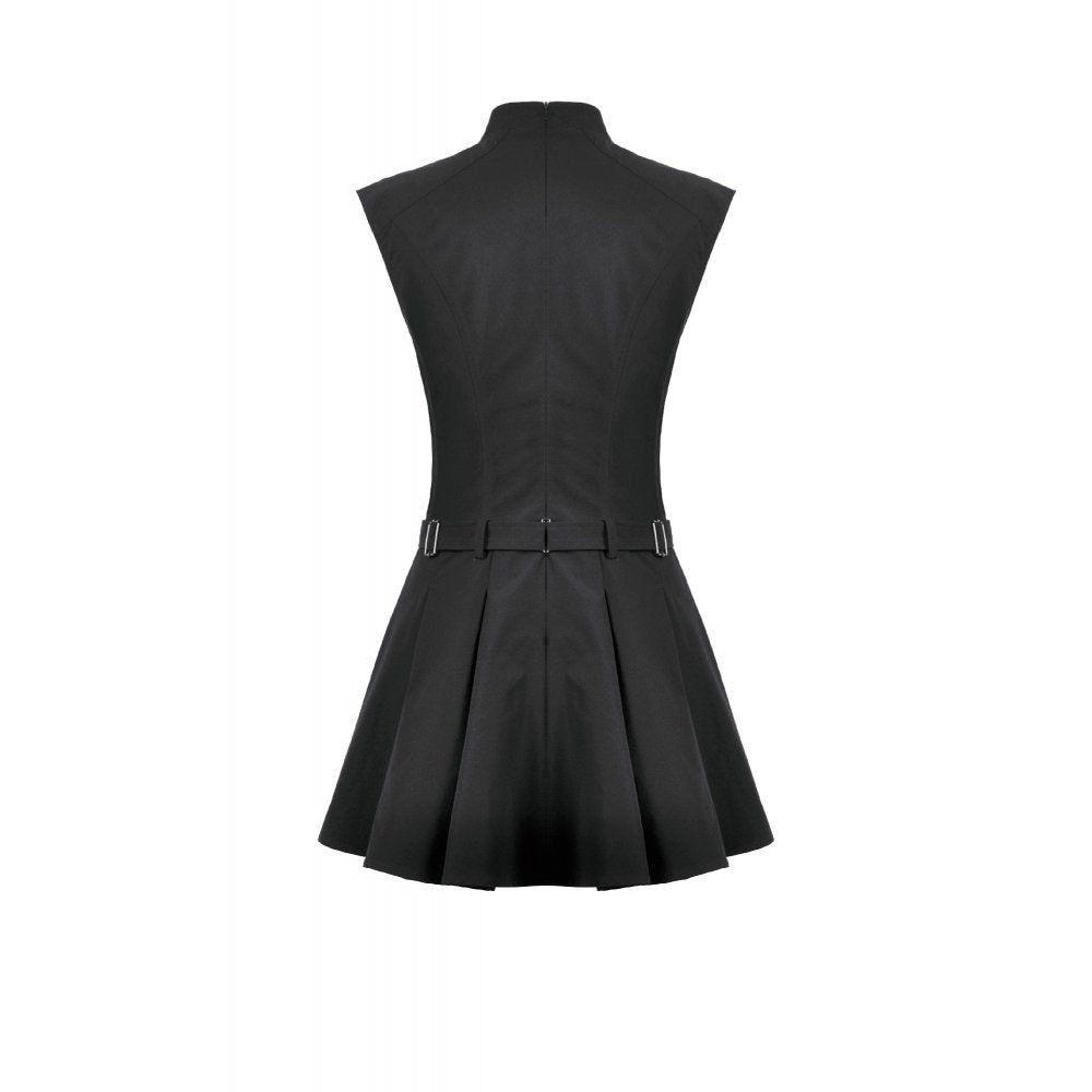 Dark in Love Dress Cassia Buckled Pleated UK 8-18 - QHA UK