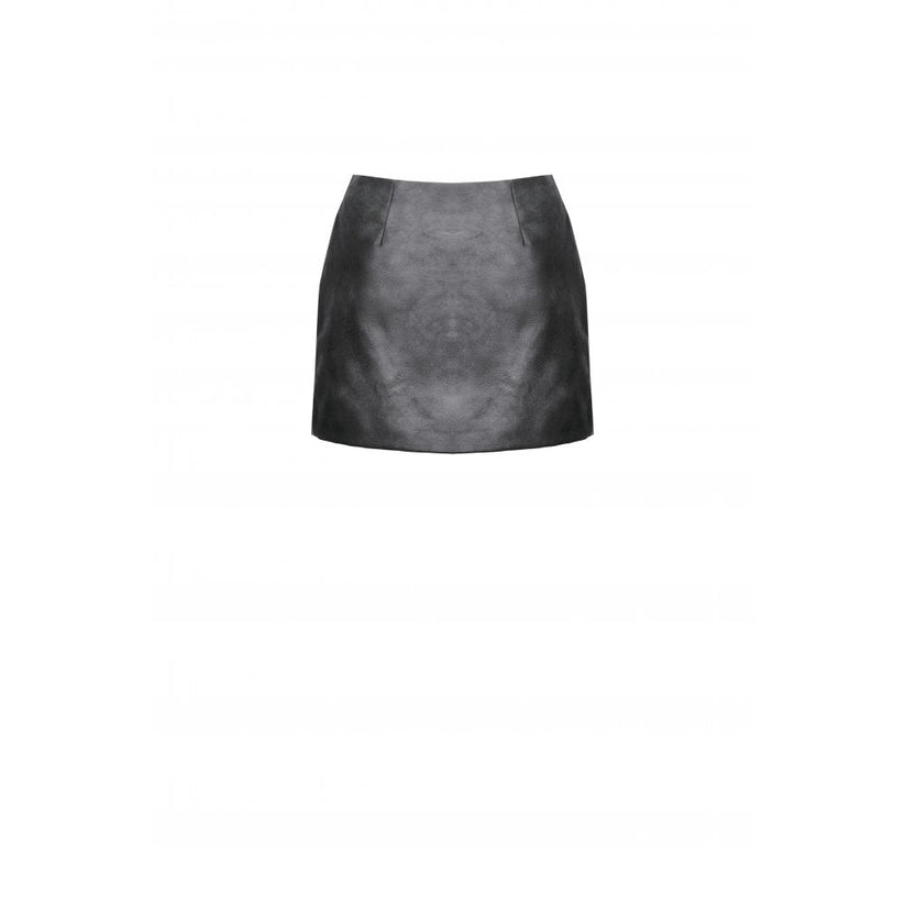 Dark in Love Gothic Mini Skirt Chaos Reign Faux Leather Black UK 8-18 - QHA UK