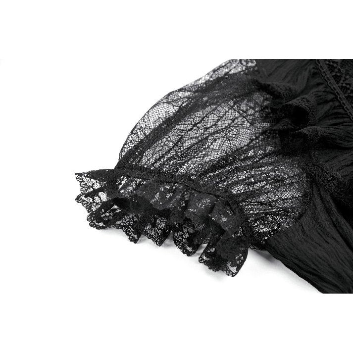 Dark in Love Dress Dark Lace-Framed Silhouette UK 8-18 - QHA UK