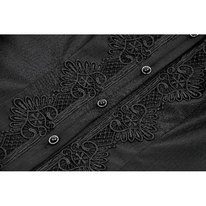 Dark in Love Victorian Mini Dress Desdemona UK 8-18 - QHA UK