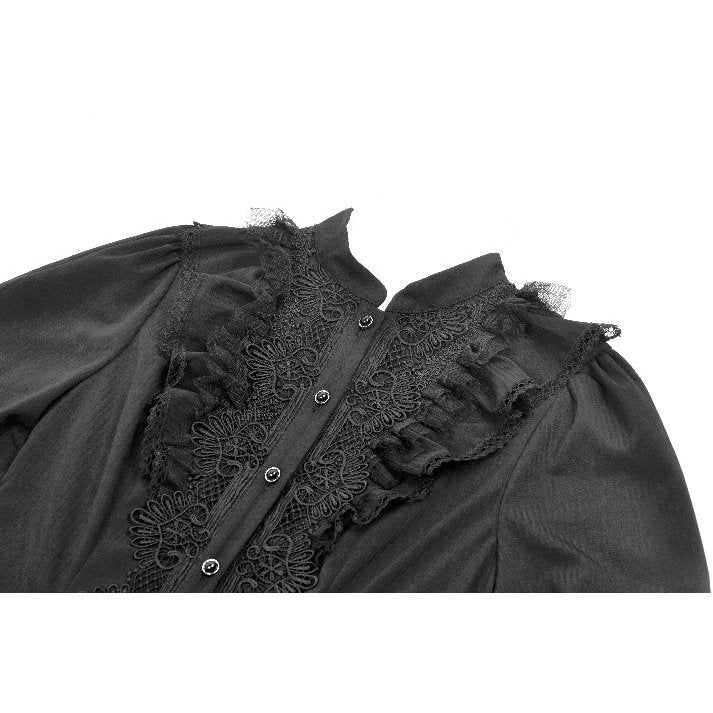 Dark in Love Victorian Mini Dress Desdemona UK 8-18 - QHA UK