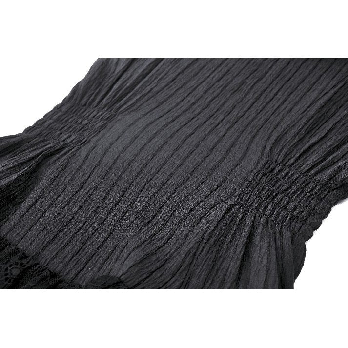 Dark in Love Gothic Dress Diya Sleeveless Tiered UK 8-18 - QHA UK