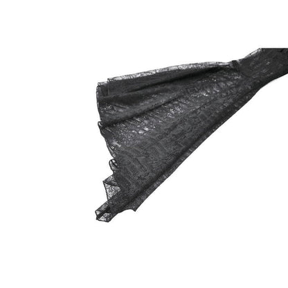 Dark in Love Gothic Cape Elara Lace Shoulder UK 10-22 - QHA UK