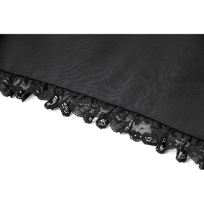 Dark in Love Women's Gothic Shrug Erzsébet Dramatic Lace Cape UK 8-22 - QHA UK