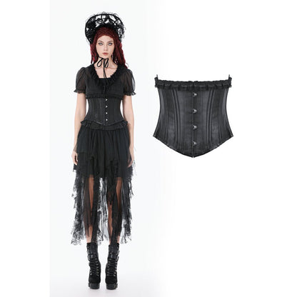 Dark in Love Corset Evelina Metal-Boned Waist UK 8-18 - QHA UK