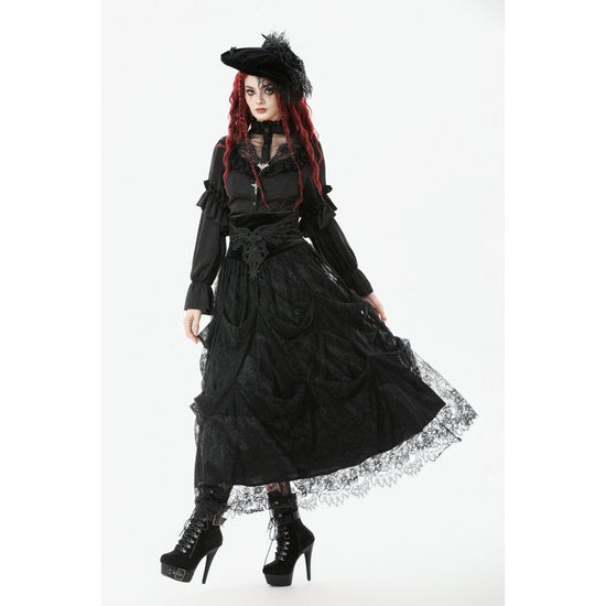 Dark in Love Maxi Skirt Gloriana Draped UK 8-22 - QHA UK