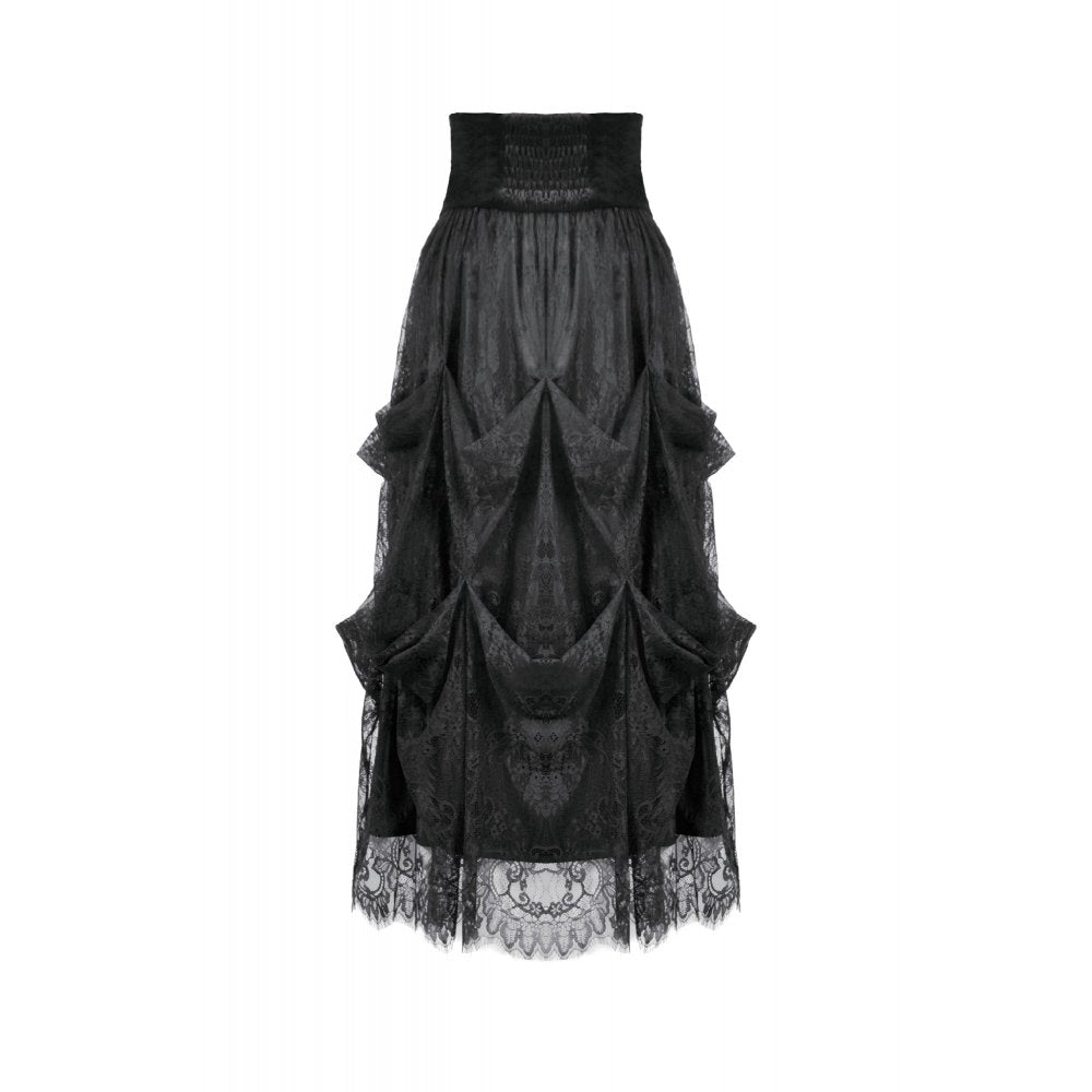 Dark in Love Maxi Skirt Gloriana Draped UK 8-22 - QHA UK