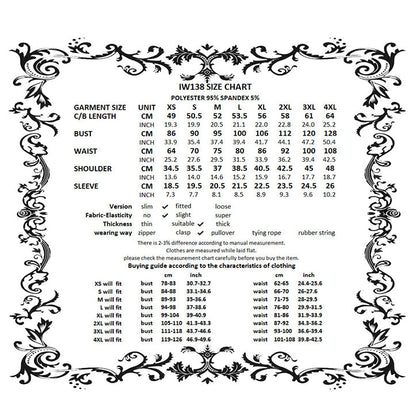 Dark in Love Women's Gothic Blouse Lace Waist-Shaping UK 8-22 - Waistband Detail - QHA UK