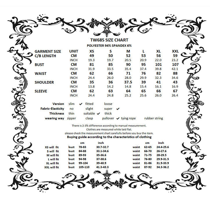 Dark in Love Women's Gothic Blouse Velvet Lace High-Neck Top UK 8-18 - Collar Detail - QHA UK