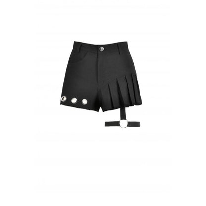 Dark in Love Women's Shorts Gwen Pleated Garter UK 8-22 - QHA UK