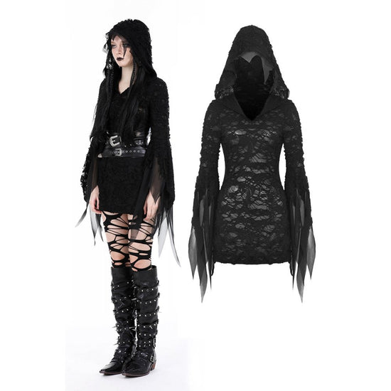 Dark in Love Dress Hattie Hooded UK 8-18 - QHA UK