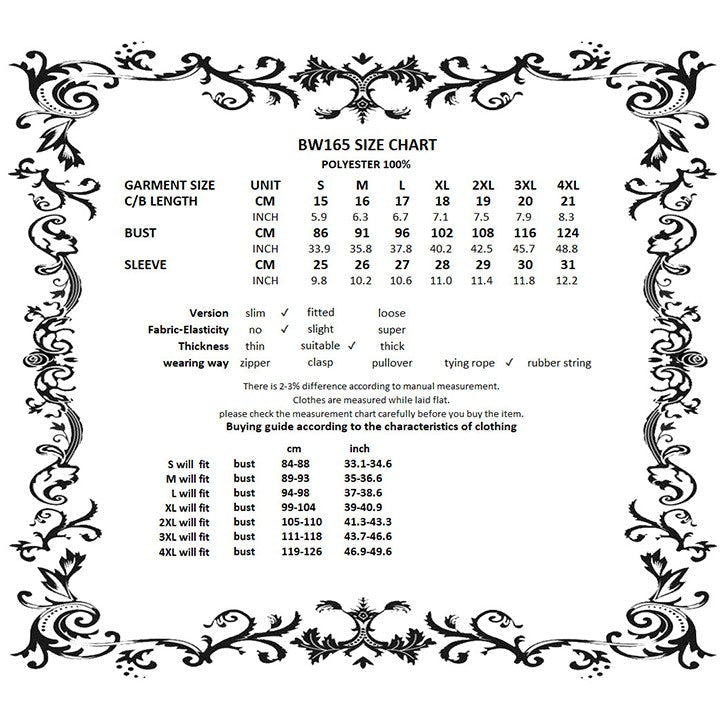 Dark in Love Bolero Isolde Velvet and Lace Puff-Sleeve UK 10-22 - Sleeve Detail - QHA UK