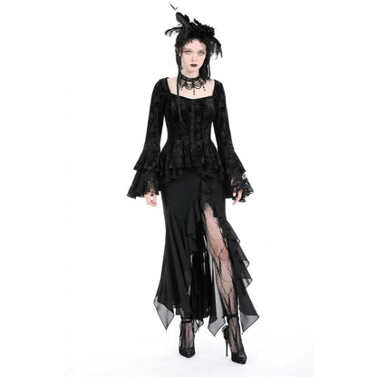 Dark in Love Skirt Izora ﻿ UK 8-18 - Front View - QHA UK