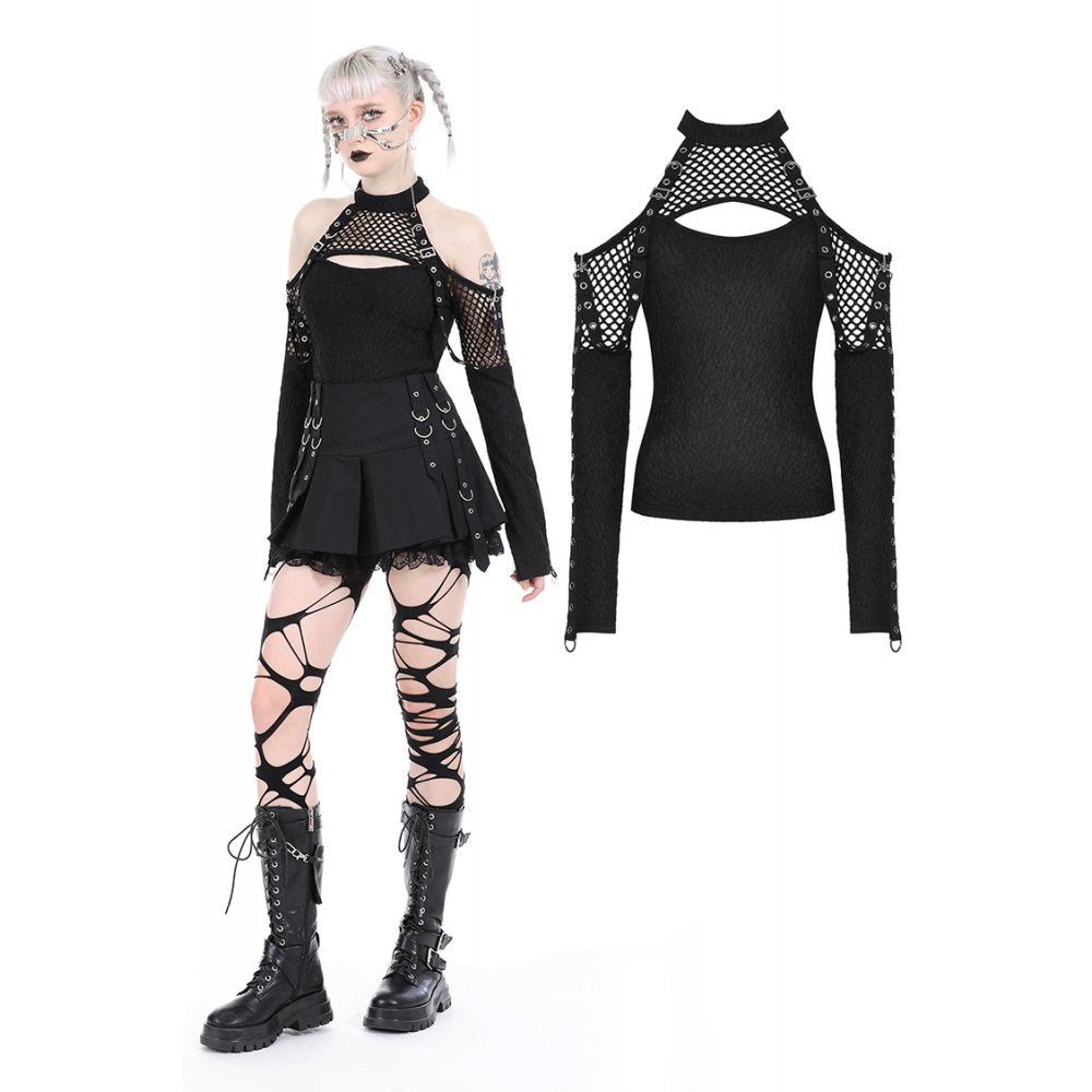 Dark in Love Top Kadin Off-Shoulder UK 8-18 - QHA UK