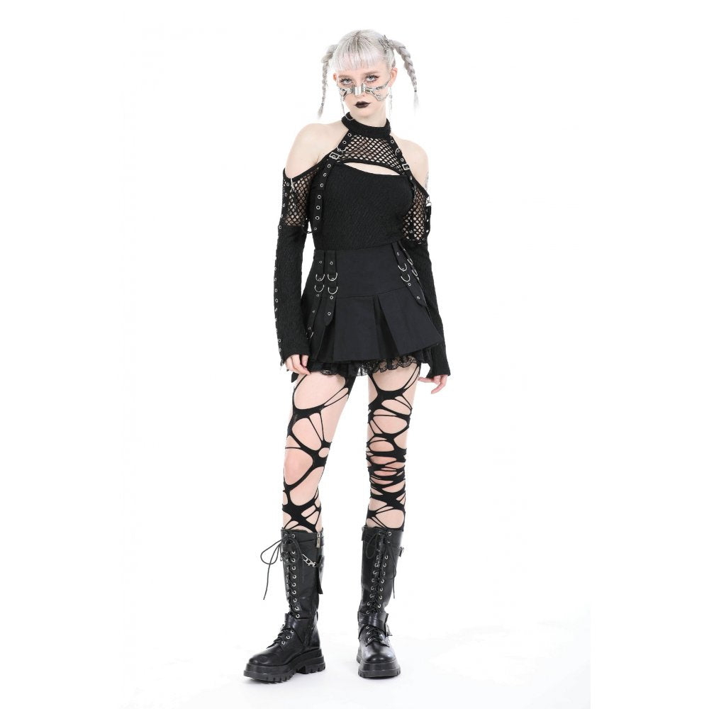 Dark in Love Top Kadin Off-Shoulder UK 8-18 - Front View - QHA UK