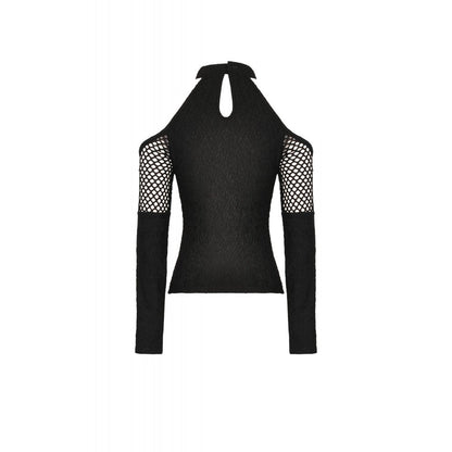 Dark in Love Top Kadin Off-Shoulder UK 8-18 - Back View - QHA UK