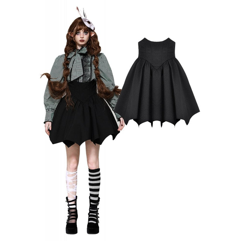 Dark in Love Skirt Keziah High-Waist UK 8-18 - QHA UK