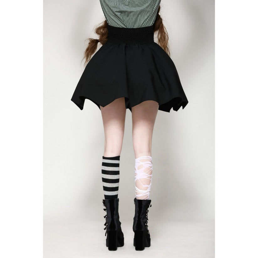 Dark in Love Skirt Keziah High-Waist UK 8-18 - Waistband Detail - QHA UK