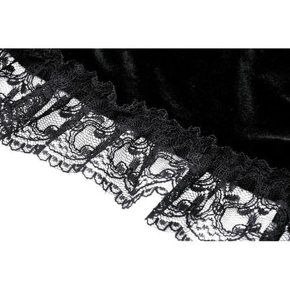 Dark in Love Shrug Lavinia in Velvet and Lace UK 8-18 - QHA UK