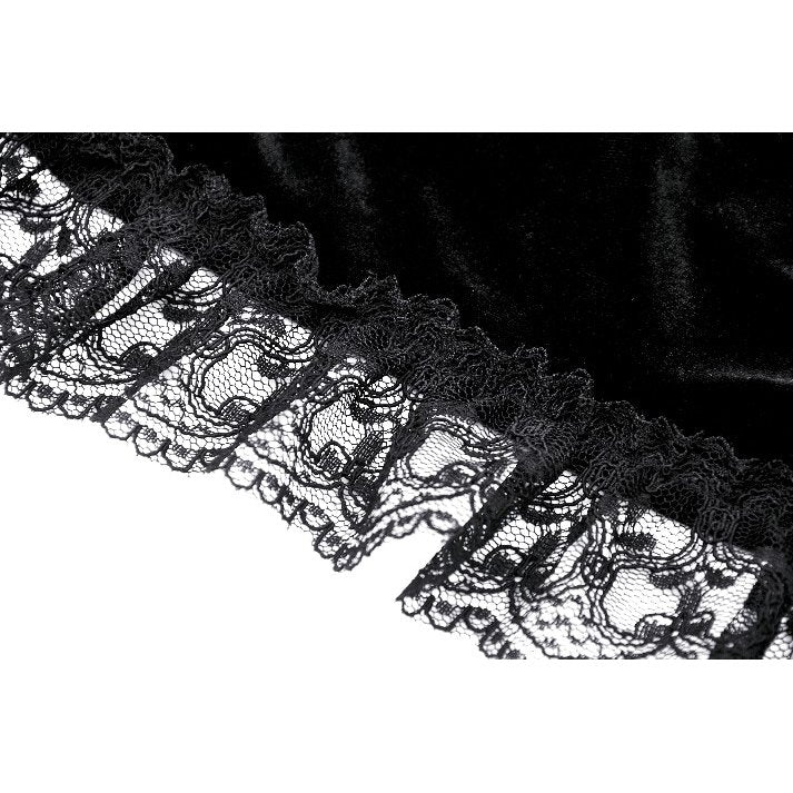 Dark in Love Shrug Lavinia in Velvet and Lace UK 8-18 - QHA UK
