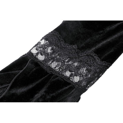 Dark in Love Shrug Lavinia in Velvet and Lace UK 8-18 - QHA UK