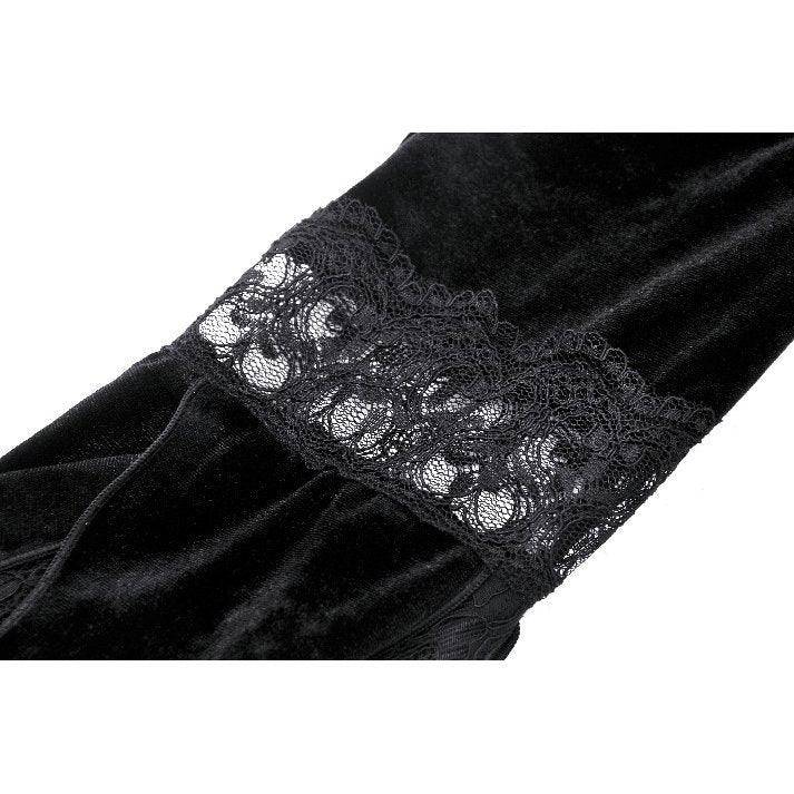 Dark in Love Shrug Lavinia in Velvet and Lace UK 8-18 - QHA UK