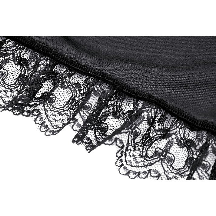 Dark in Love Shrug Lavinia in Velvet and Lace UK 8-18 - QHA UK