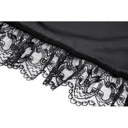 Dark in Love Shrug Lavinia in Velvet and Lace UK 8-18 - QHA UK