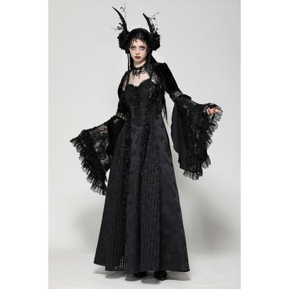 Dark in Love Shrug Lavinia in Velvet and Lace UK 8-18 - QHA UK