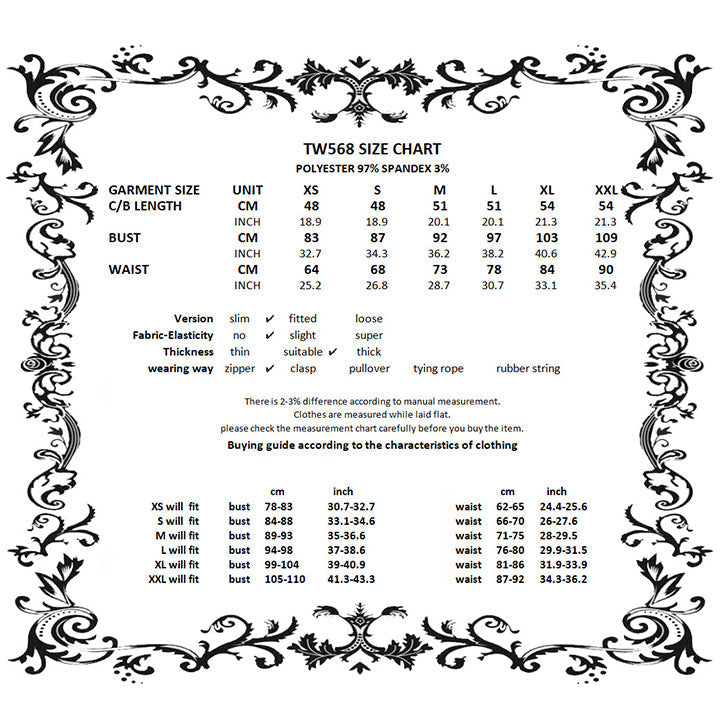 Dark in Love Top Lilita UK 8-18 - QHA UK