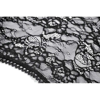 Dark in Love Cape Lilith 3D Lace Bell Sleeve UK 10-18 - Sleeve Detail - QHA UK