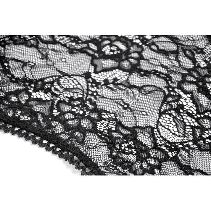Dark in Love Cape Lilith 3D Lace Bell Sleeve UK 10-18 - Sleeve Detail - QHA UK