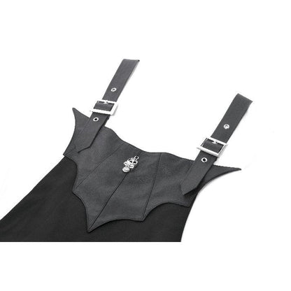 Dark in Love Dress Lilith Bat Harness Bubble UK 8-22 - QHA UK