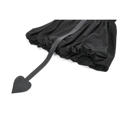 Dark in Love Dress Lilith Bat Harness Bubble UK 8-22 - QHA UK