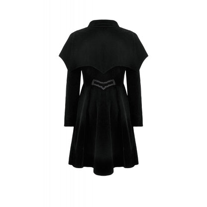 Dark in Love Coat Lilith Officer Velvet UK 8-18 - QHA UK