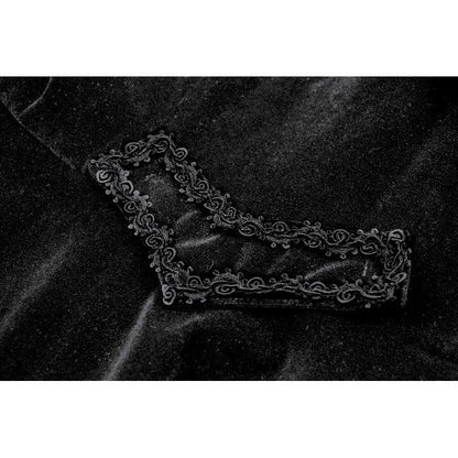 Dark in Love Coat Lilith Officer Velvet UK 8-18 - QHA UK