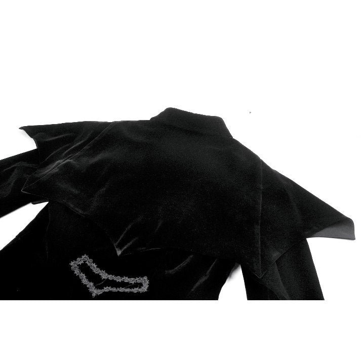 Dark in Love Coat Lilith Officer Velvet UK 8-18 - QHA UK