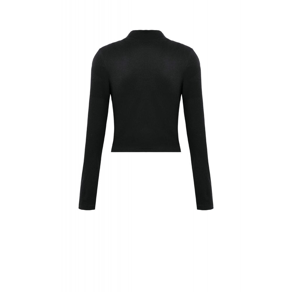 Dark in Love Women's Shirt Lilith Skeleton Hands Long Sleeve Top - Sleeve Detail - QHA UK